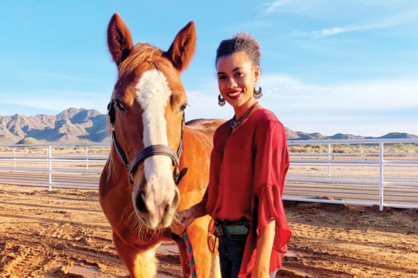 High School Student Creates Beaded Halter Business