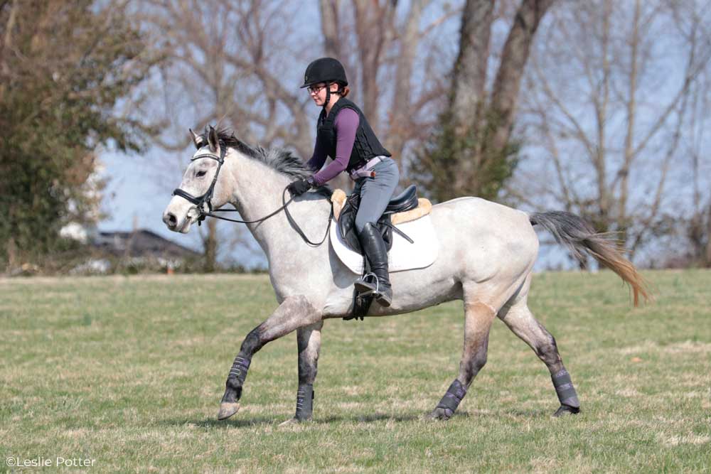 Galloping cross country