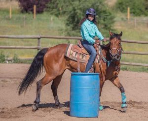 Sadie Jackson Barrel Racer